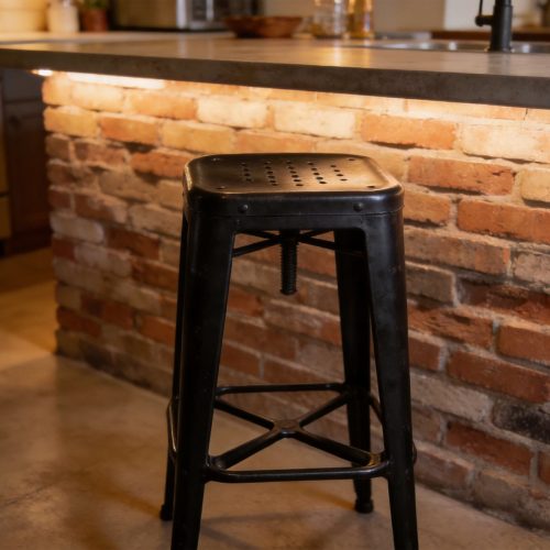 Metal Industrial Bar Stool